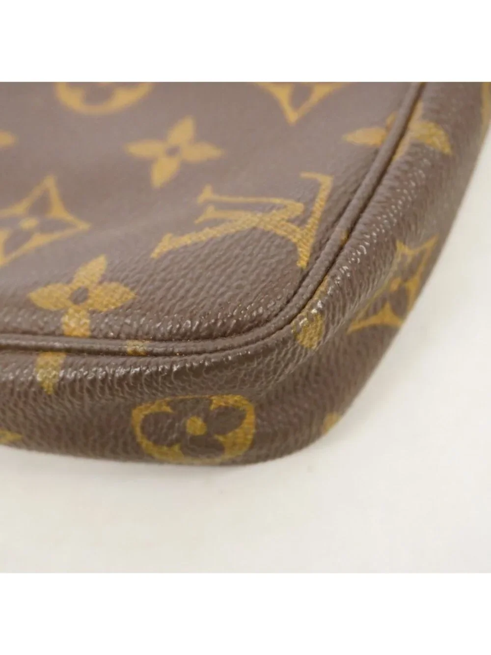Louis Vuitton Pouch Monogram Pochette Brown